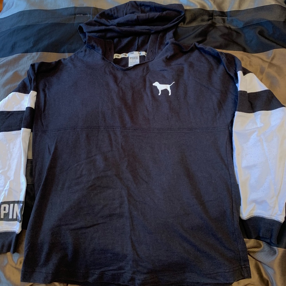 Black and white VS PINK hoodie